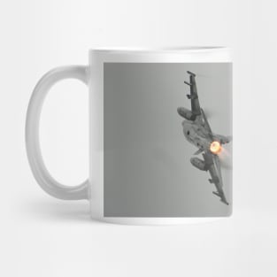 F-16 Afterburner Turn with vapor Mug